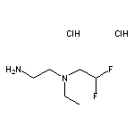 (2-aminoethyl)(2,2-difluoroethyl)ethylamine dihydrochloride