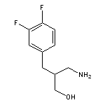 3-amino-2-[(3,4-difluorophenyl)methyl]propan-1-ol