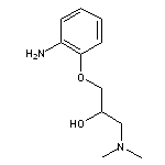 2-[3-(dimethylamino)-2-hydroxypropoxy]aniline