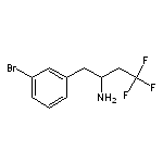 1-(3-bromophenyl)-4,4,4-trifluorobutan-2-amine