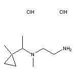 (2-aminoethyl)(methyl)[1-(1-methylcyclopropyl)ethyl]amine dihydrochloride