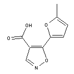 5-(5-methylfuran-2-yl)-1,2-oxazole-4-carboxylic acid