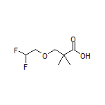 3-(2,2-Difluoroethoxy)-2,2-dimethylpropanoic Acid