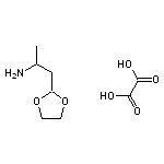 1-(1,3-dioxolan-2-yl)propan-2-amine, oxalic acid