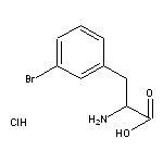 2-amino-3-(3-bromophenyl)propanoic acid hydrochloride