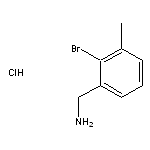 (2-bromo-3-methylphenyl)methanamine hydrochloride