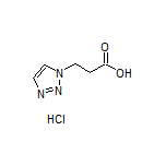 3-(1H-1,2,3-Triazol-1-yl)propanoic Acid Hydrochloride