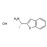 (1S)-1-(1-benzofuran-2-yl)ethan-1-amine hydrochloride