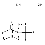 3-(trifluoromethyl)-1-azabicyclo[2.2.2]octan-3-amine dihydrochloride