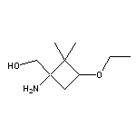 (1-amino-3-ethoxy-2,2-dimethylcyclobutyl)methanol