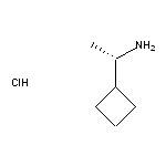 (1S)-1-cyclobutylethan-1-amine hydrochloride