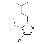 1-(3-methylbutyl)-5-(propan-2-yl)-1H-pyrazol-4-amine