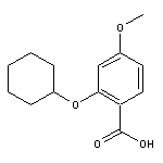 2-(cyclohexyloxy)-4-methoxybenzoic acid