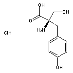 (2R)-2-amino-3-hydroxy-2-[(4-hydroxyphenyl)methyl]propanoic acid hydrochloride