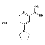 4-(pyrrolidin-1-yl)pyridine-2-carboximidamide hydrochloride