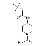 tert-butyl N-(1-carbamothioylpiperidin-4-yl)carbamate