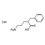 5-amino-2-benzylpentanoic acid hydrochloride