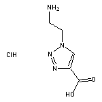 1-(2-aminoethyl)-1H-1,2,3-triazole-4-carboxylic acid hydrochloride