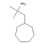 1-cycloheptyl-2-methylpropan-2-amine