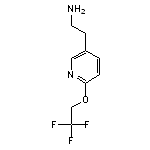 2-[6-(2,2,2-trifluoroethoxy)pyridin-3-yl]ethan-1-amine