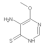 5-amino-6-methoxy-3,4-dihydropyrimidine-4-thione