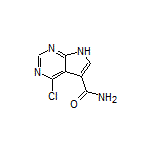 4-Chloro-7H-pyrrolo[2,3-d]pyrimidine-5-carboxamide