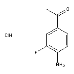 1-(4-amino-3-fluorophenyl)ethan-1-one hydrochloride