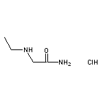 2-(ethylamino)acetamide hydrochloride