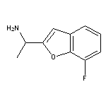 1-(7-fluoro-1-benzofuran-2-yl)ethan-1-amine