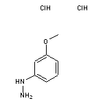 (3-methoxyphenyl)hydrazine dihydrochloride