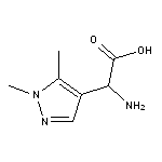 2-amino-2-(1,5-dimethyl-1H-pyrazol-4-yl)acetic acid