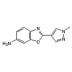 2-(1-methyl-1H-pyrazol-4-yl)-1,3-benzoxazol-6-amine