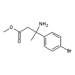 methyl 3-amino-3-(4-bromophenyl)butanoate