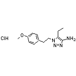 5-ethyl-1-[2-(4-methoxyphenyl)ethyl]-1H-1,2,3-triazol-4-amine hydrochloride