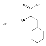 2-amino-3-cyclohexylpropanoic acid hydrochloride