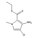 ethyl 3-amino-4-chloro-1-methyl-1H-pyrrole-2-carboxylate