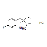 2-(Aminomethyl)-2-(4-fluorobenzyl)cyclopentanol Hydrochloride