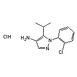 1-(2-chlorophenyl)-5-(propan-2-yl)-1H-pyrazol-4-amine hydrochloride