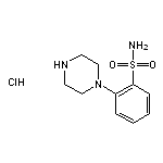 2-(piperazin-1-yl)benzene-1-sulfonamide hydrochloride