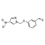 3-[(4-nitro-1H-pyrazol-1-yl)methoxy]benzaldehyde