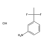 3-(1,1-difluoroethyl)aniline hydrochloride