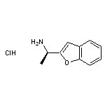 (1R)-1-(1-benzofuran-2-yl)ethan-1-amine hydrochloride