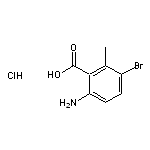 6-amino-3-bromo-2-methylbenzoic acid hydrochloride