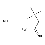 3,3-dimethylbutanimidamide hydrochloride