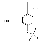 2-[4-(trifluoromethoxy)phenyl]propan-2-amine hydrochloride