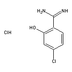 4-chloro-2-hydroxybenzene-1-carboximidamide hydrochloride