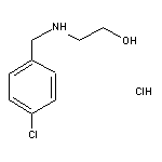 2-{[(4-chlorophenyl)methyl]amino}ethan-1-ol hydrochloride