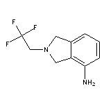 2-(2,2,2-trifluoroethyl)-2,3-dihydro-1H-isoindol-4-amine