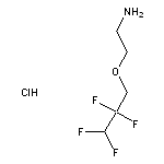 2-(2,2,3,3-tetrafluoropropoxy)ethan-1-amine hydrochloride