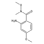 2-amino-N,4-dimethoxy-N-methylbenzamide